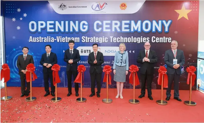 Opening ceremony of the Australia–Vietnam Strategic Technology Centre